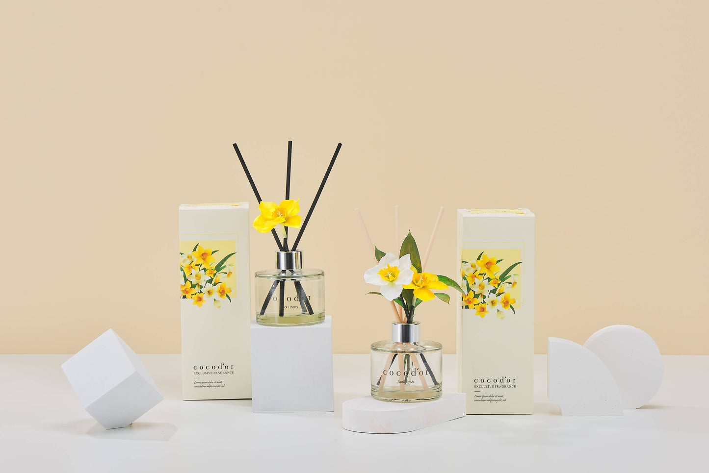 Cocodor Narzissen-Diffusor 120 ml mit Vanille & Sandelholz