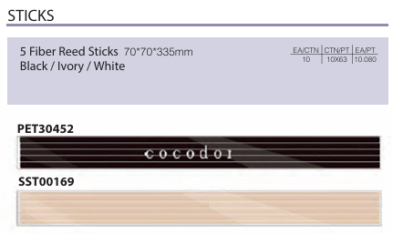 Cocodor beige Ersatzfaserröhrchen, 5 Stück Packung: Beigefarben