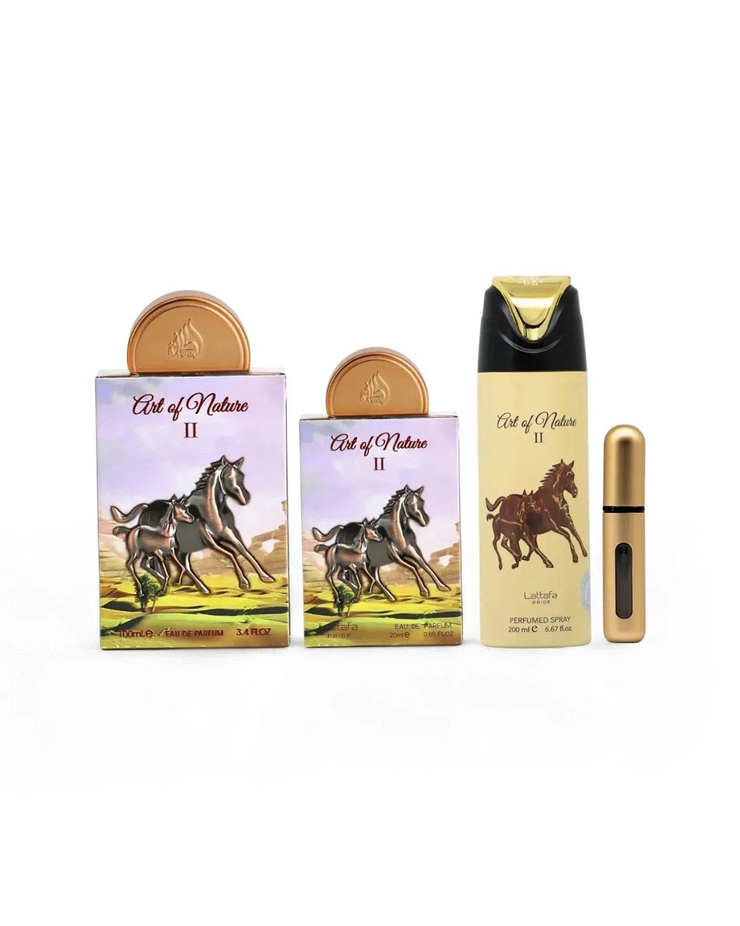 Geschenkset Kunst der Natur II 3 Stück LATTAFA P 100ml + 200ml + 20ml