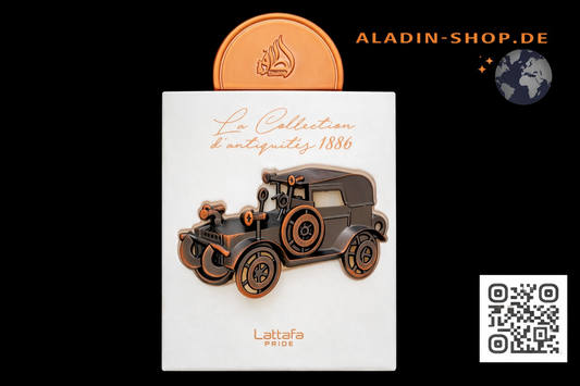 Lattafa Pride La Collection D'Antiquités 1886Car – Eau de Parfum 100 ml (Unisex)