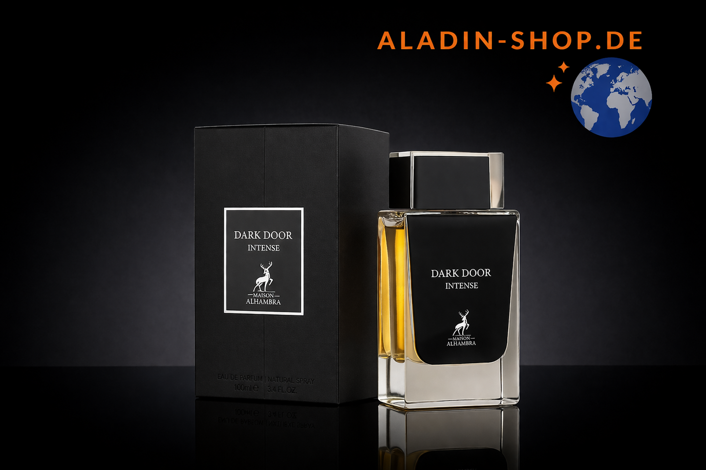 Maison Alhambra Dark Door Intense – Eau de Parfum 100 ml (Unisex)