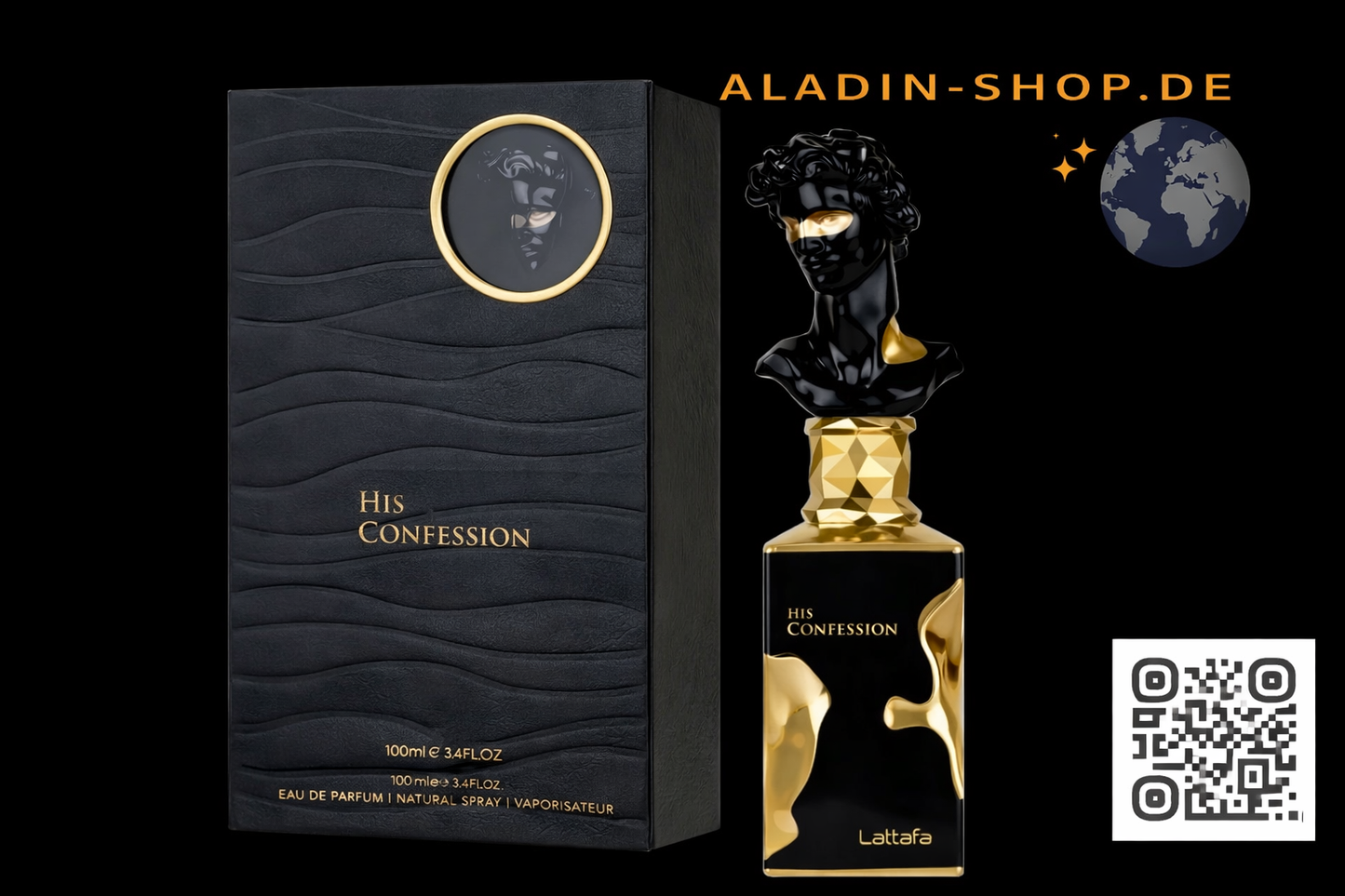 Lattafa His Confession – Eau de Parfum 100 ml (Herren)