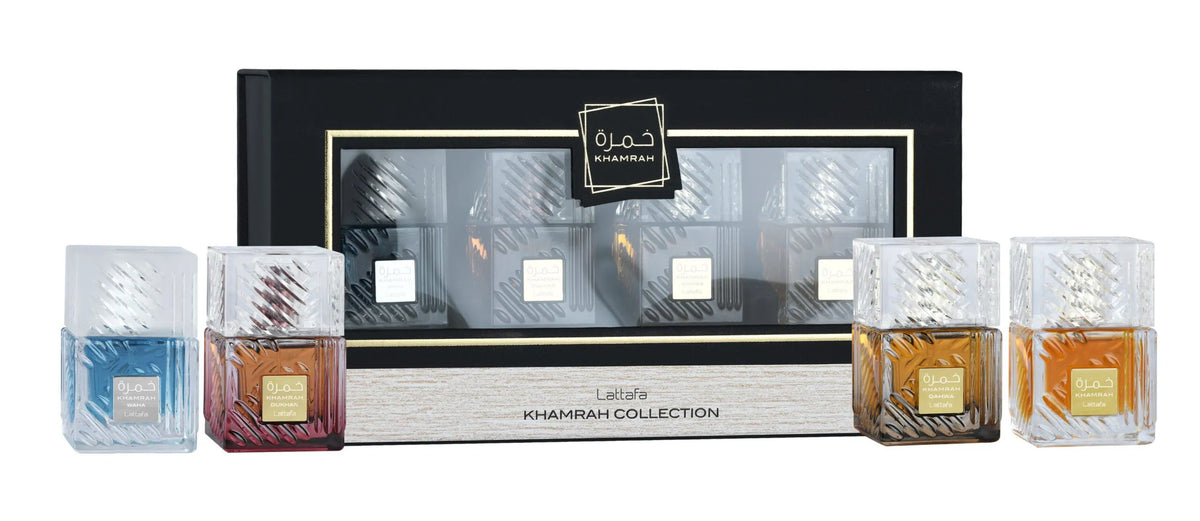 Lattafa Khamrah Collection – 4 × 25 ml Eau de Parfum Unisex  NEUHEIT