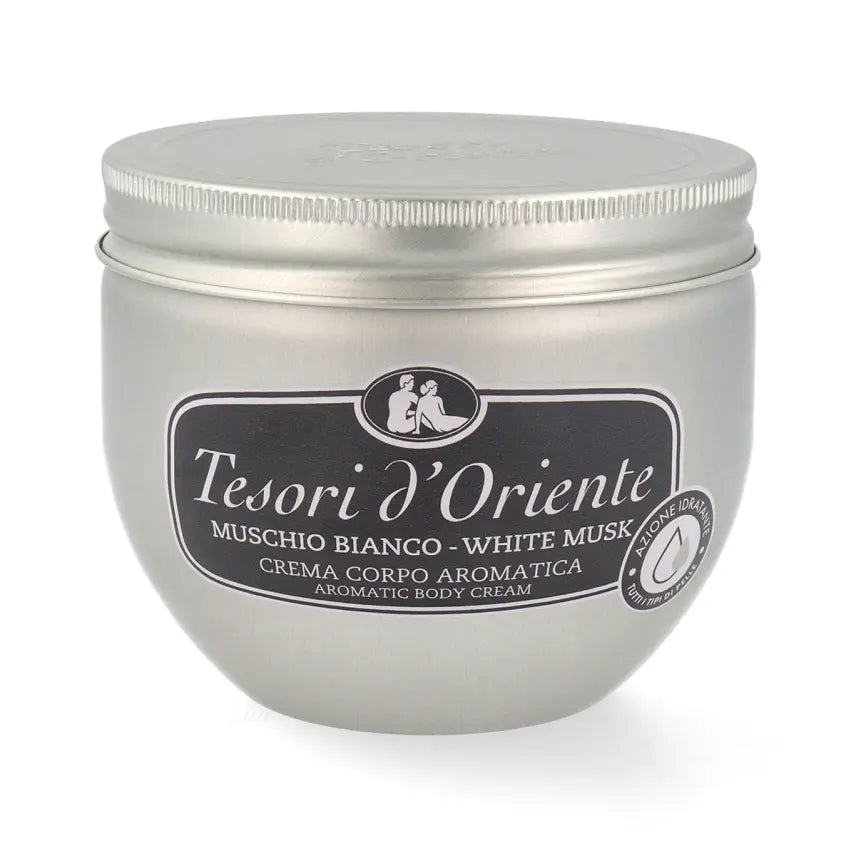 Tesori d'Oriente Muschio Bianco Körpercreme – 300 ml