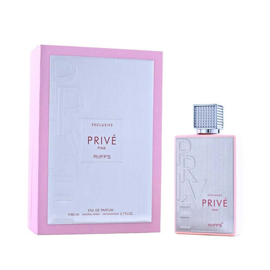 Riiffs Exclusive Prive Pink Eau de Parfum – 80 ml für Damen