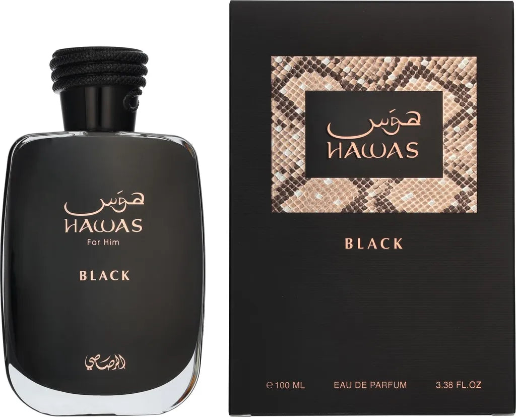 Rasasi Hawas Black Eau de Parfum – 100 ml Herren