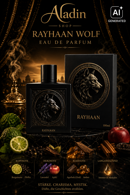 Rayhaan Wolf Eau de Parfum 100 ml Herren
