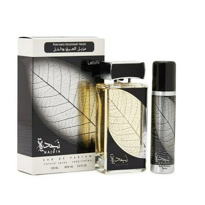 Lattafa Najdia – Eau de Parfum 100 ml + Deodorant (Herren)